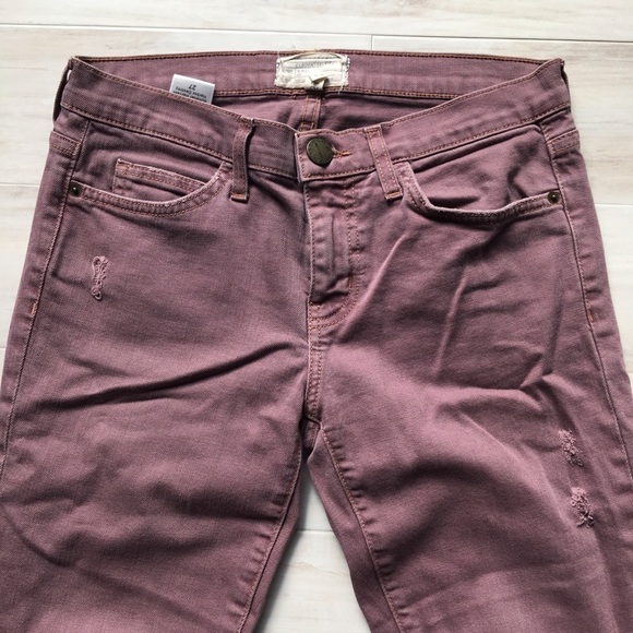 Current/Elliott Rose Taupe Skinny Denim Jeans - Picture 2 of 4